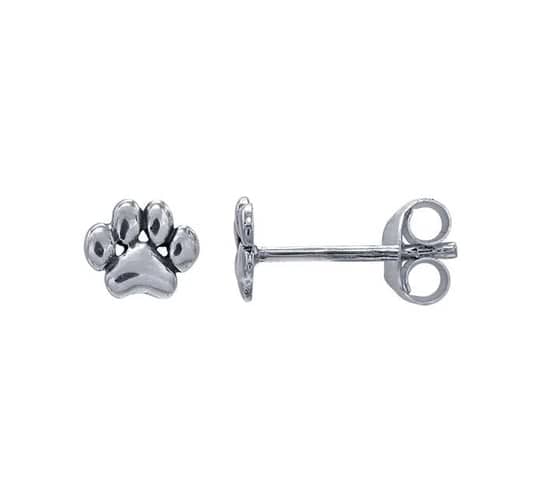 Silver Paw Earrings Silver Paw Earrings