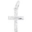 Small Engraved Cross Charm