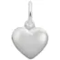 Small Puffed Heart Charm