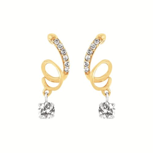 Squiggle Dangle Earrings