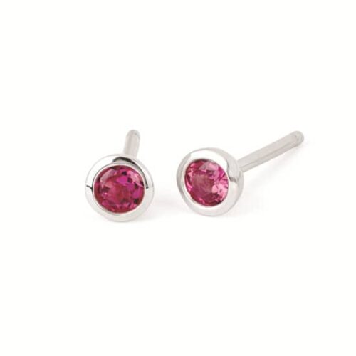 Stud Tourmaline Earrings