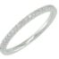 Thin White Gold Diamond Band