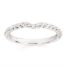 Twist Curved Wedding Band