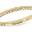 Twisted Yellow Gold Band