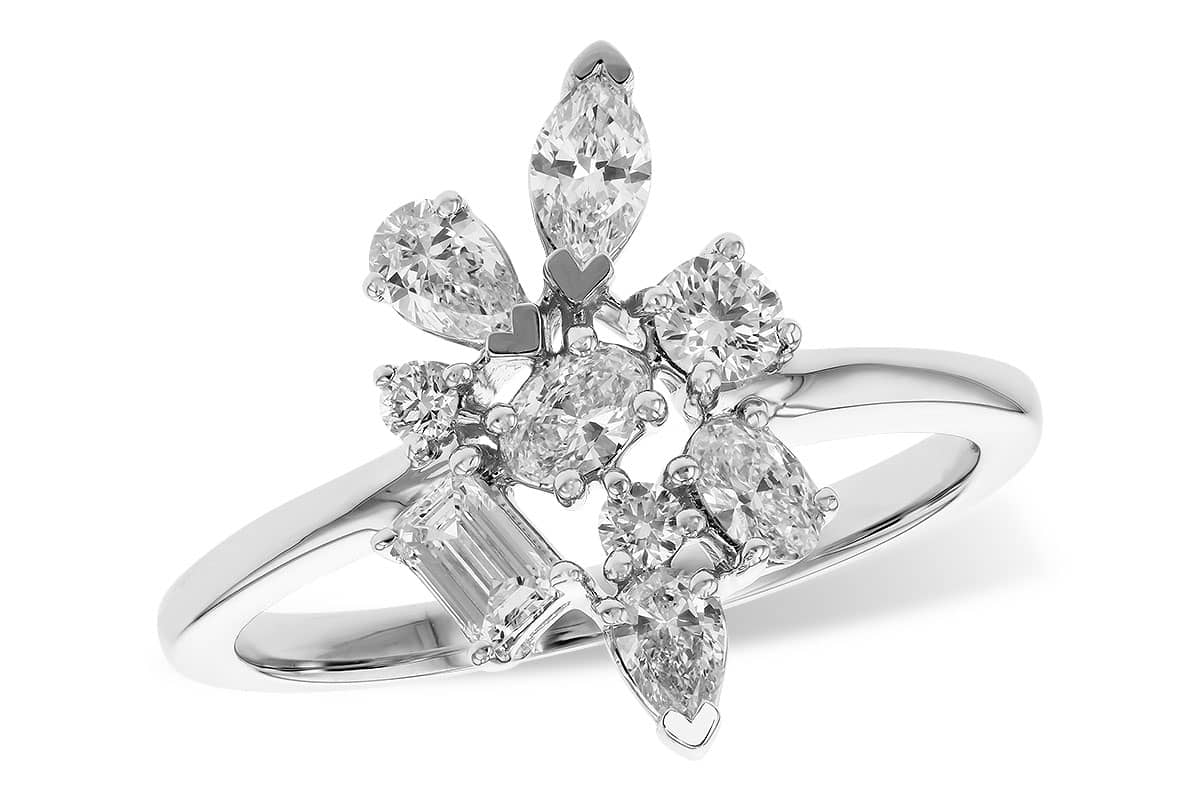 Various Cut Diamond Fashion Ring Various Cut Diamond Fashion Ring