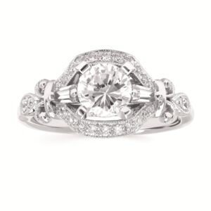 Vintage Style Engagement Ring