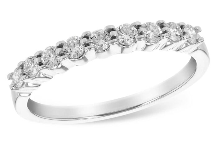 White Gold Diamond Band