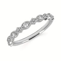 White Gold Diamond Fashion Ring