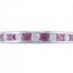White Gold Ruby and Diamond Band