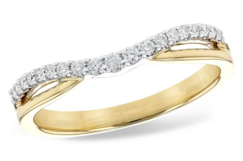 Yellow Gold Diamond Ring Enhancer