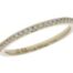 Yellow Gold Straight Diamond Band