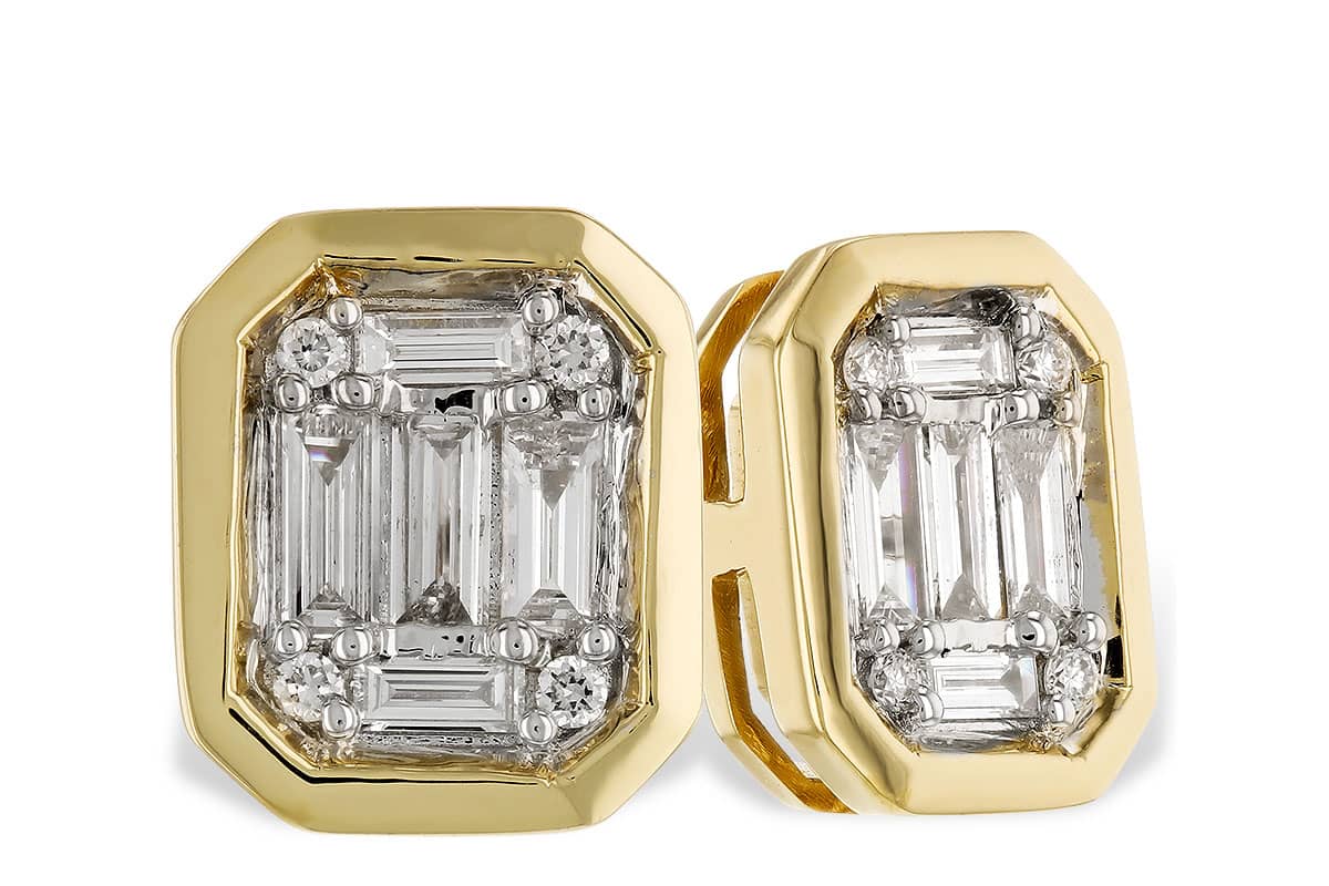 Various Shaped Diamond Stud Earrings | Roper's Jewelers - Jewelry in ...
