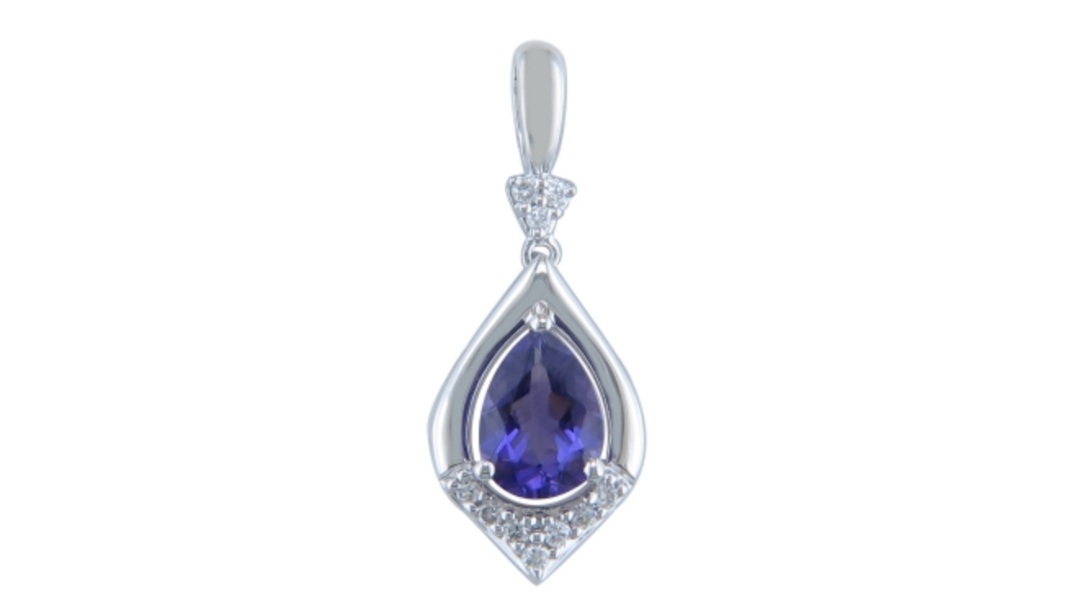 Amethyst and Diamond Pendant in Placer County