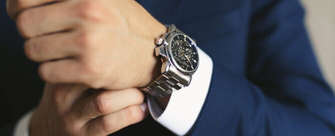 Man wearing luxury watch - Auburn CA