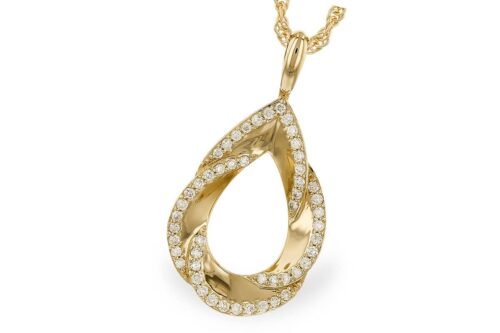 Yellow Gold Diamond Fashion Necklace